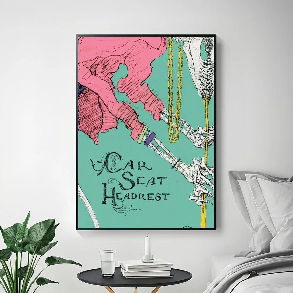 Abstracte poster in neutrale kleuren