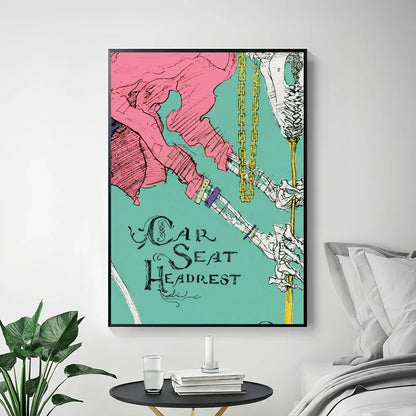 Abstracte poster in neutrale kleuren