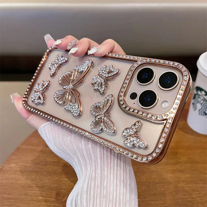 Glanzend telefoon hoesje met metallic finish