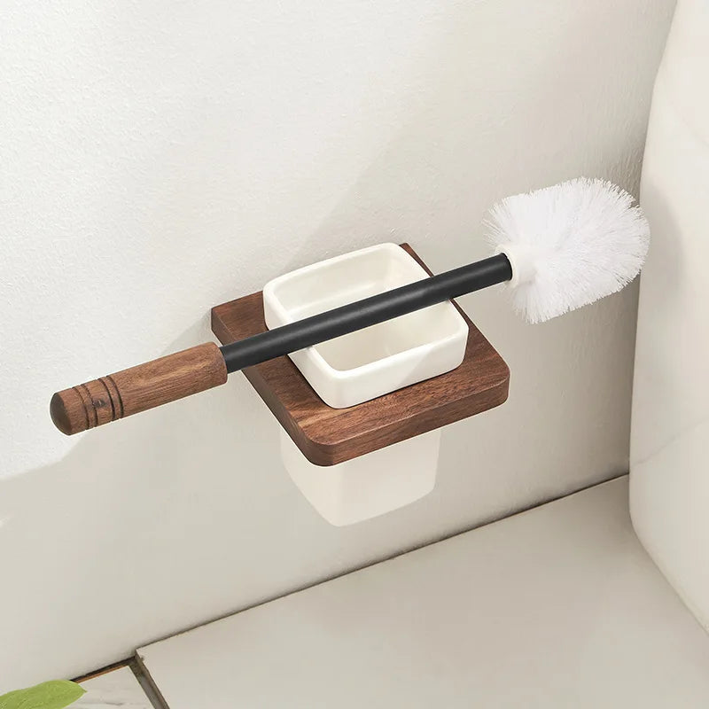 Toiletborstel met open designhouder – Makkelijk schoon te houden