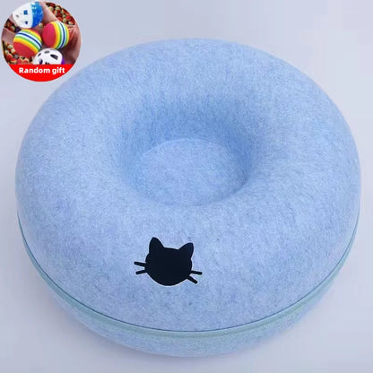 Grote kattenmand met opstaande wanden – Geborgen slapen