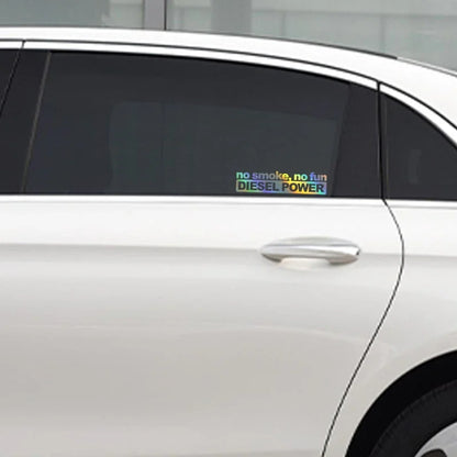 Auto stickers - Kleurrijke en Zwarte Diesel Power Designs voor Unieke Auto's
