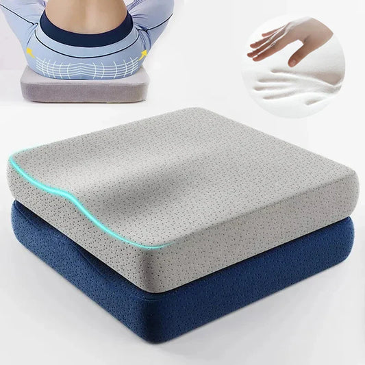 Zitkussen met ergonomische snede