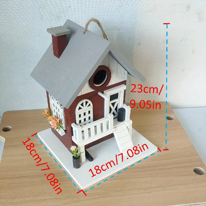 Welkoop vogelhuisje met regenrand – Blijft droog binnenin