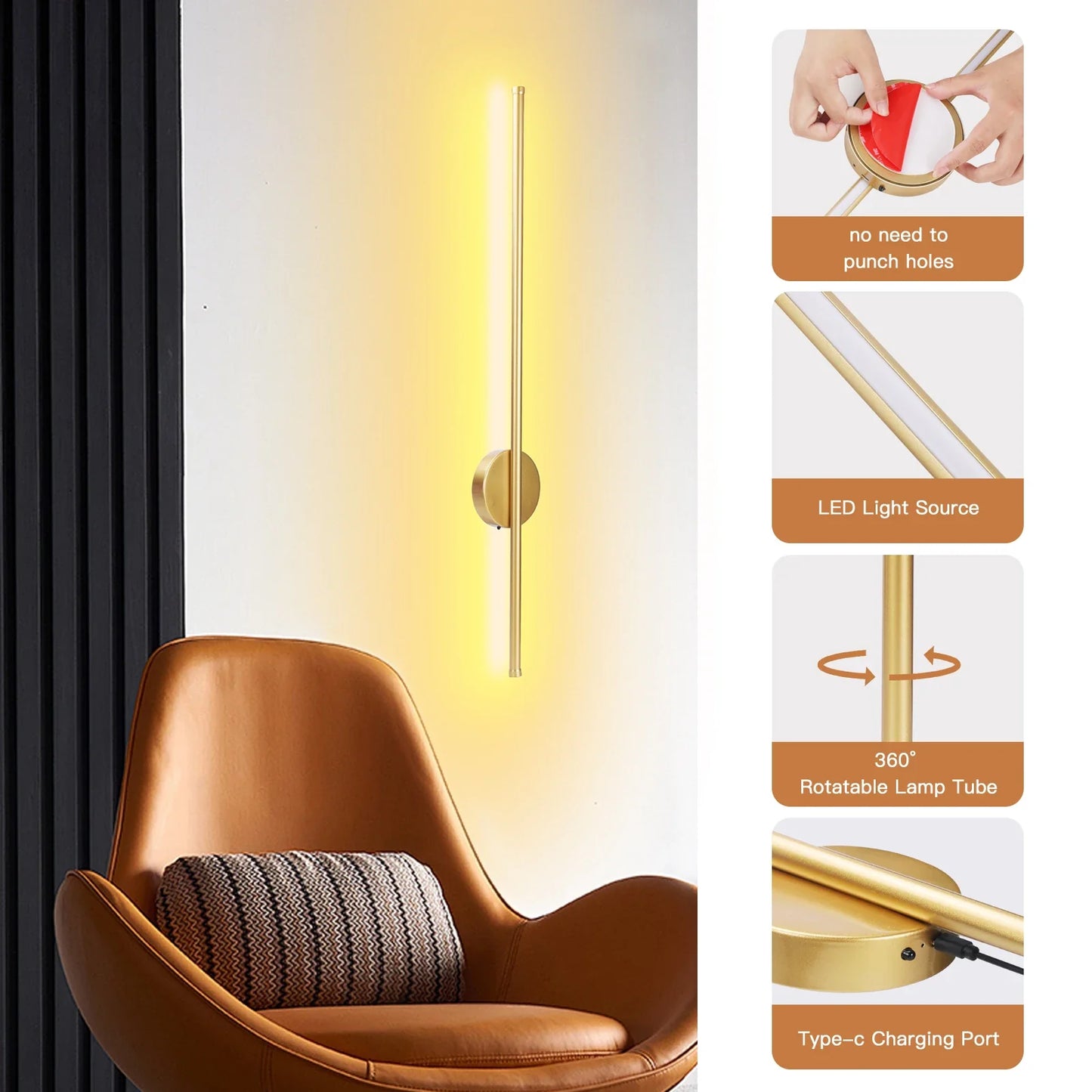 Karwei wandlamp LED op batterijen – Helder en energiezuinig