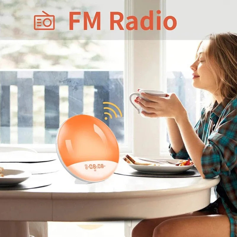 Wake up light Action met instelbare wekker – Eenvoudig in gebruik