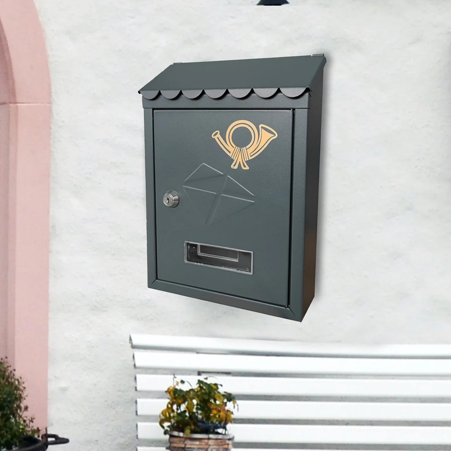 Brievenbus cadeau met naamlabel