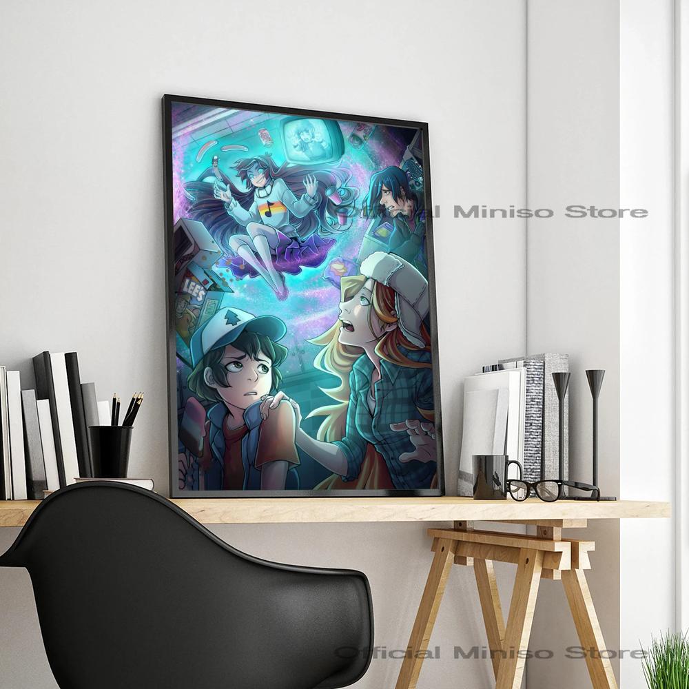 Stadsposter met skyline design