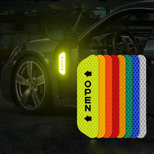 auto stickers - reflecterende veiligheidsstickers voor nachtelijke zichtbaarheid