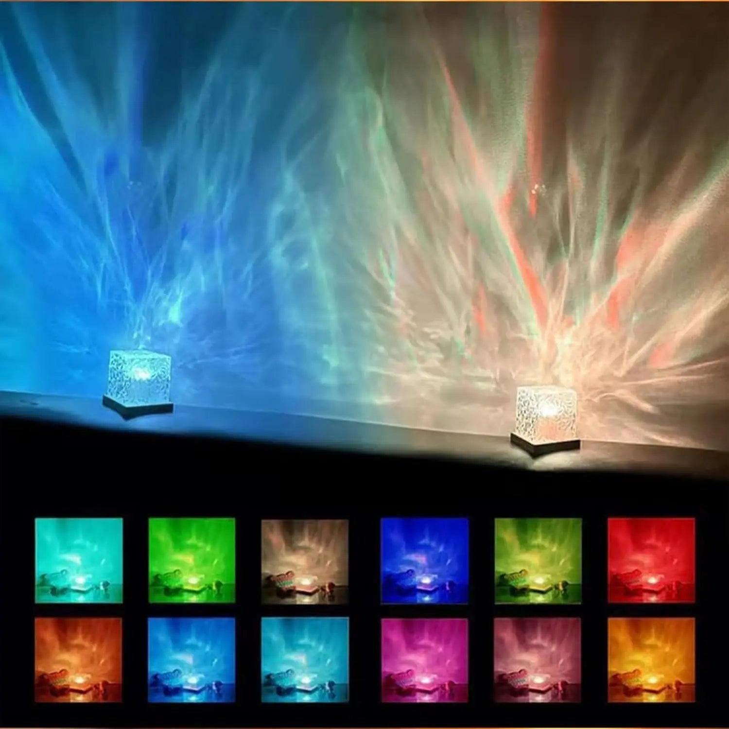 Sterrenhemel projector lamp met slaapliedjes