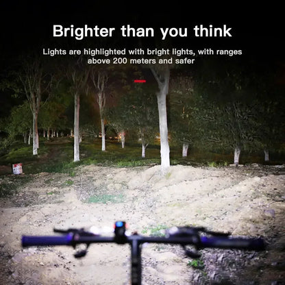 Fietslampjes met verschillende lichtmodi