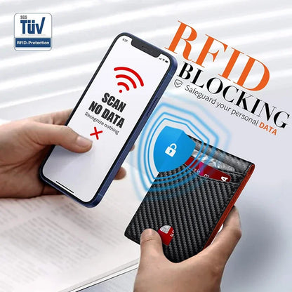 Metalen kaarthouder met RFID-blokkering – Veilig onderweg