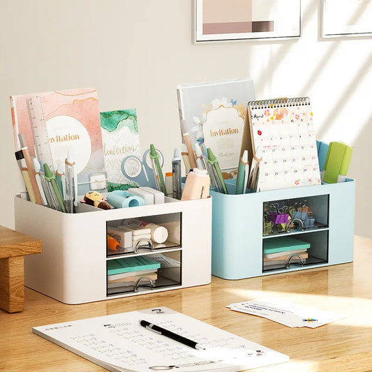 Modulaire desk organization oplossing