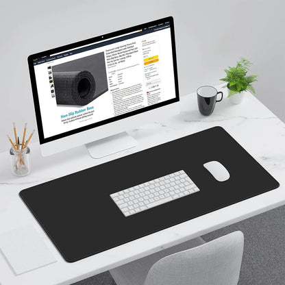 Muismat groot met ergonomische ondersteuning – Voor polscomfort