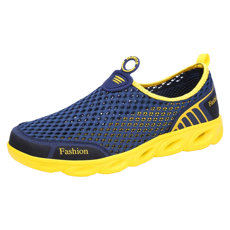 Instap sneakers voor heren met frisse kleuren