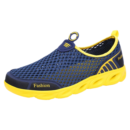 Instap sneakers voor heren met frisse kleuren