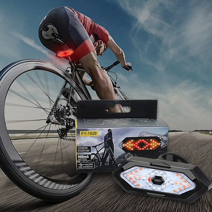 LED fietslamp met smalle en brede modus