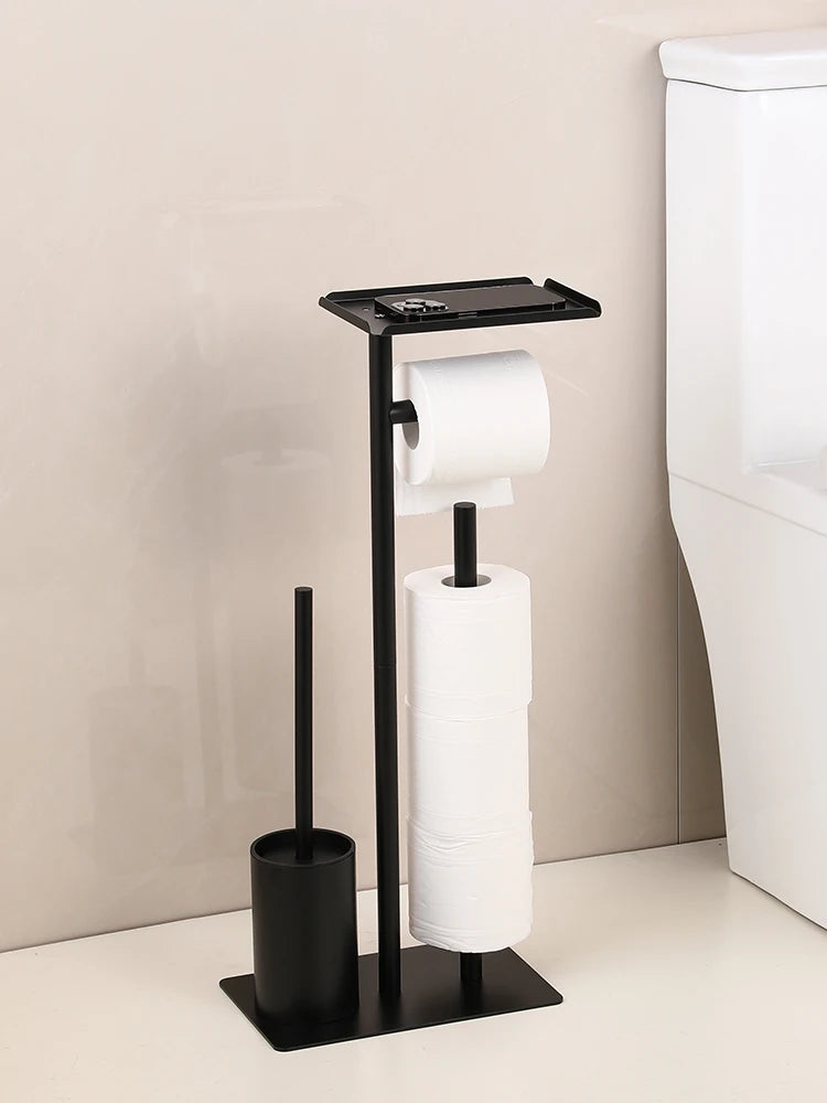 Toiletborstel met open designhouder – Makkelijk schoon te houden