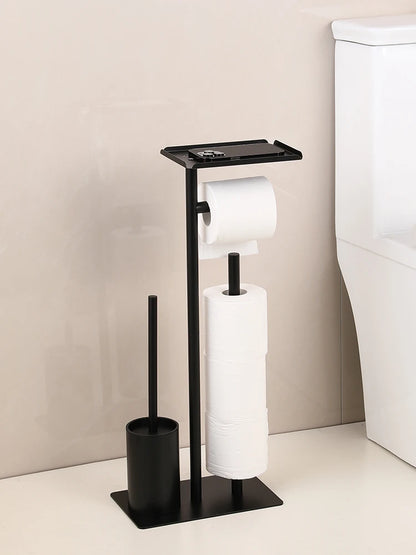 Toiletborstel met open designhouder – Makkelijk schoon te houden