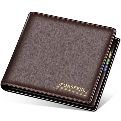 Portemonnee heren leer met magneetsluiting – Modern gemak
