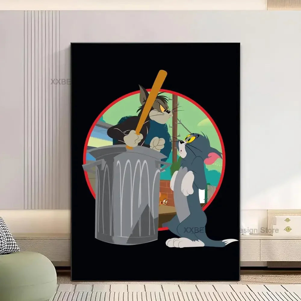 Zwart-wit portretposter