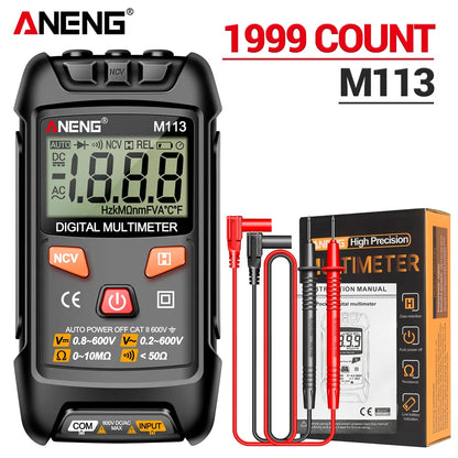 Multimeter met vervangbare batterij