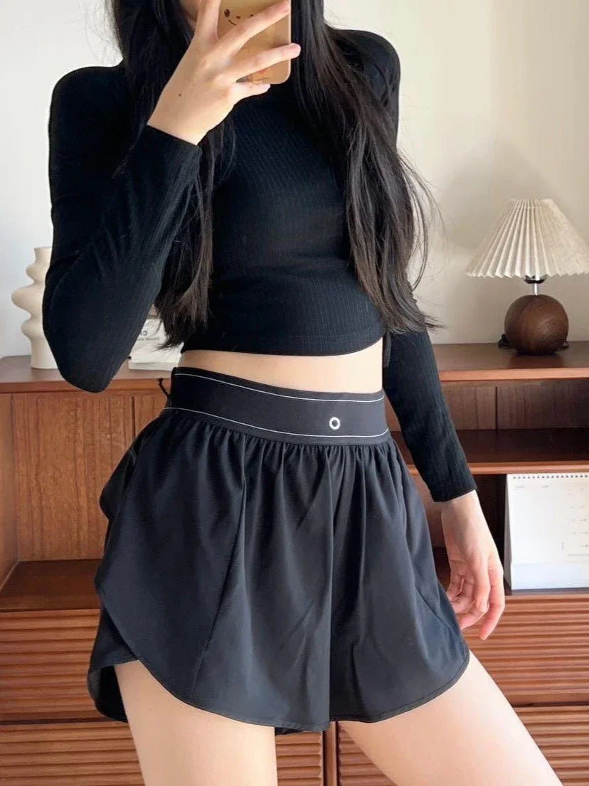 Yoga kleding H&M met ademend mesh detail