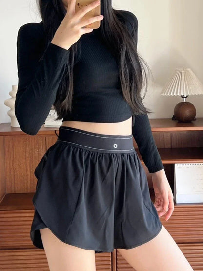 Yoga kleding H&M met ademend mesh detail