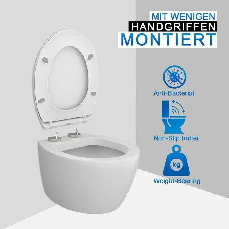 Action wcbril met glad oppervlak – Makkelijk schoon te houden