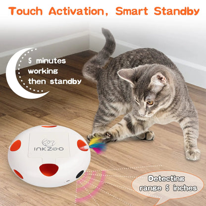 Kattenspeelgoed Action met licht en geluid – Dubbele stimulans