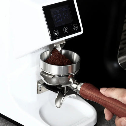 Koffiewaar met glazen server en hittebestendig handvat