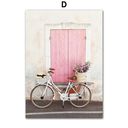 Woonkamer poster met rustgevende kleuren