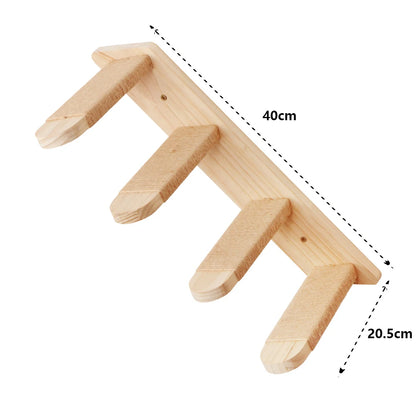 Design krabpaal met hout – Elegant en robuust