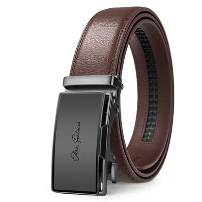 Riem heren met gladde afwerking en smalle breedte