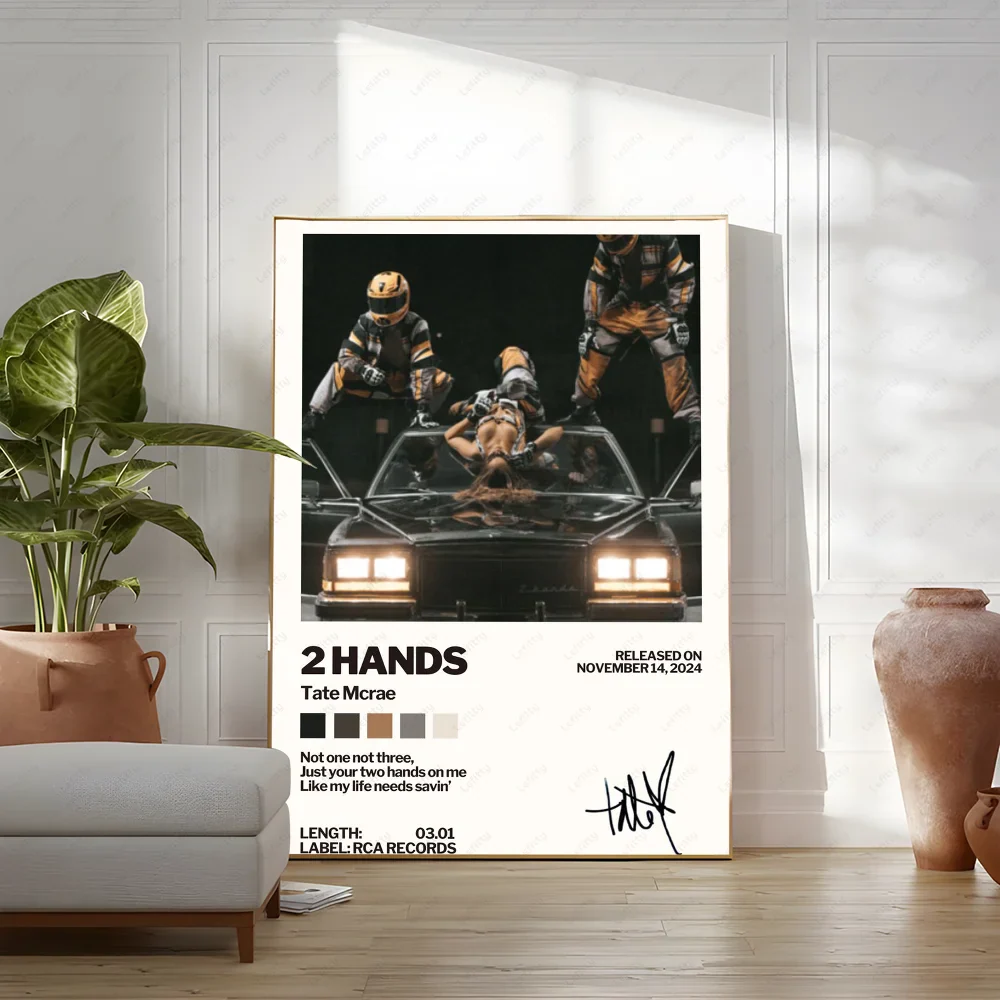 Zwart-wit portretposter