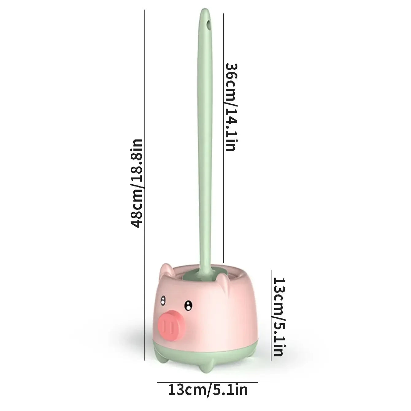 Toiletborstel met magnetische sluiting – Slim opbergen
