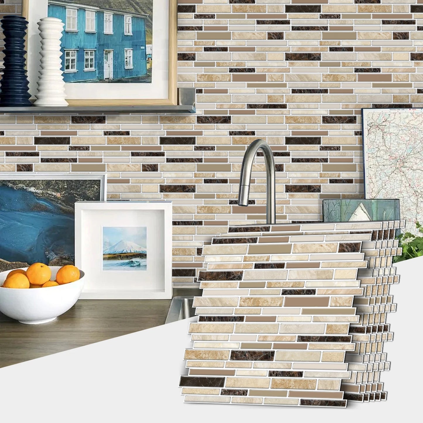 Geometrische mozaiek tegels – Voor moderne interieurs
