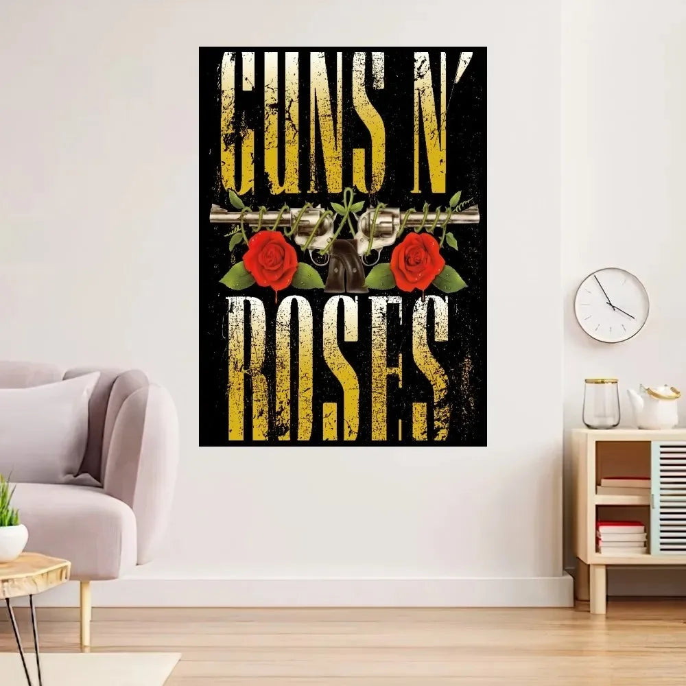 Poster in beige en zandtinten