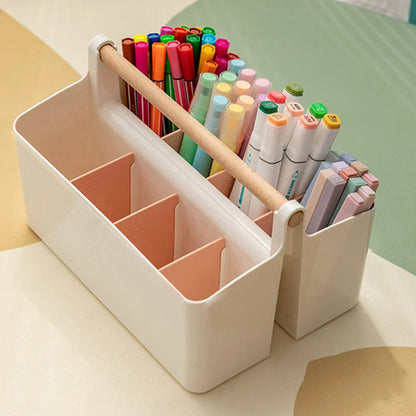 Stevige bureau organizer met metaalconstructie
