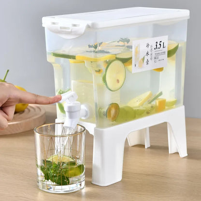 Drankdispenser voor wellness – Vul met kruiden en fruit