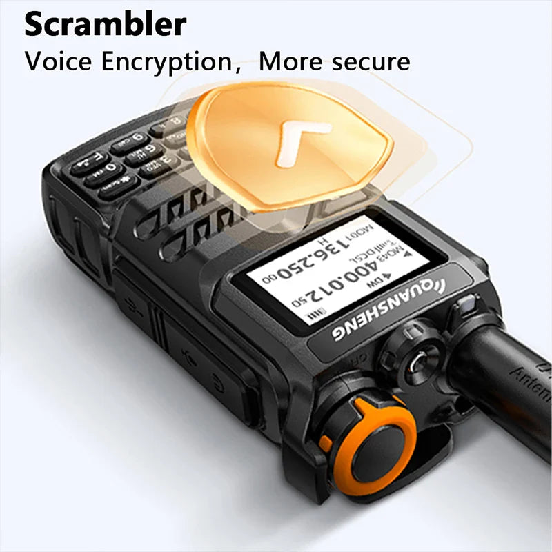 Walkie talkies met SOS-knop voor veiligheid