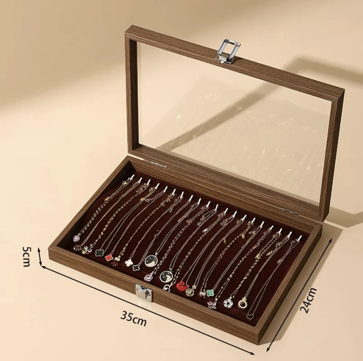 Sieraden organizer met vakjes – Alles netjes gescheiden