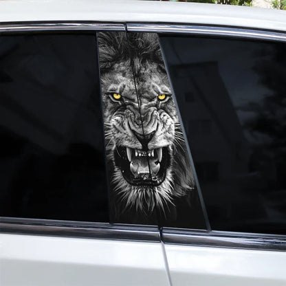 auto stickers - krachtige dieren voor unieke uitstraling