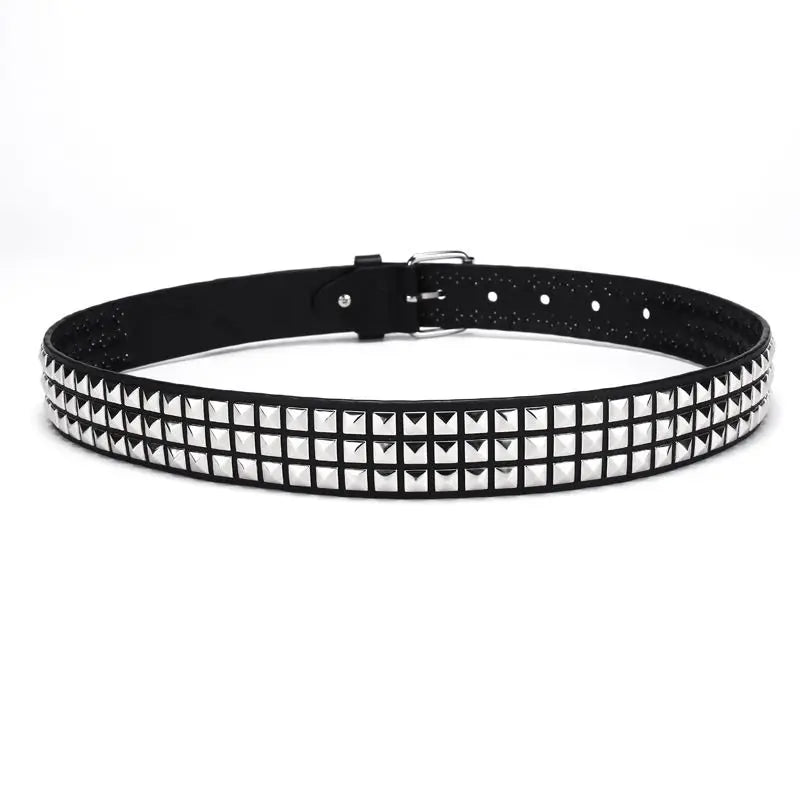 Riem heren met subtiele stiksels en textuur