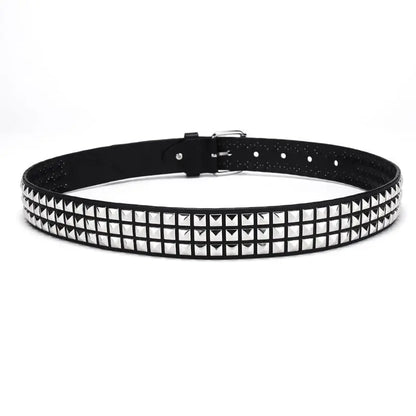 Riem heren met subtiele stiksels en textuur