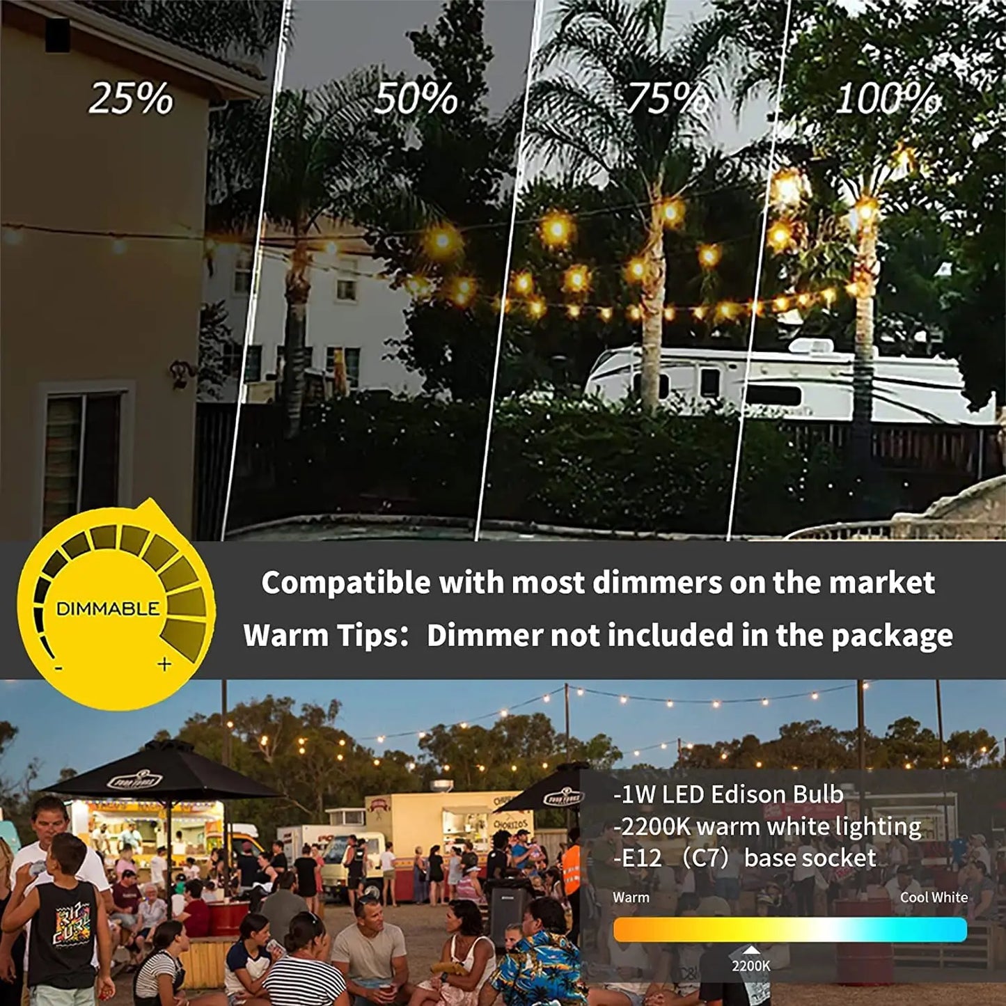 Licht slinger voor bruiloft – Elegante decoratie