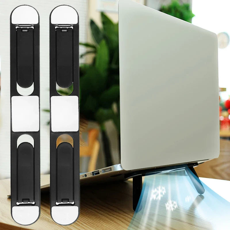 Laptop standaard met ingebouwde ventilator