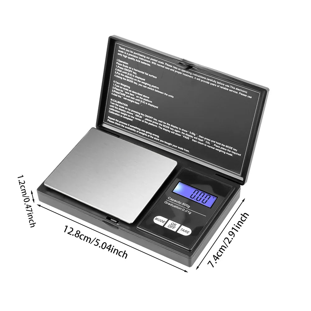 Digitale weegschaal in wit design