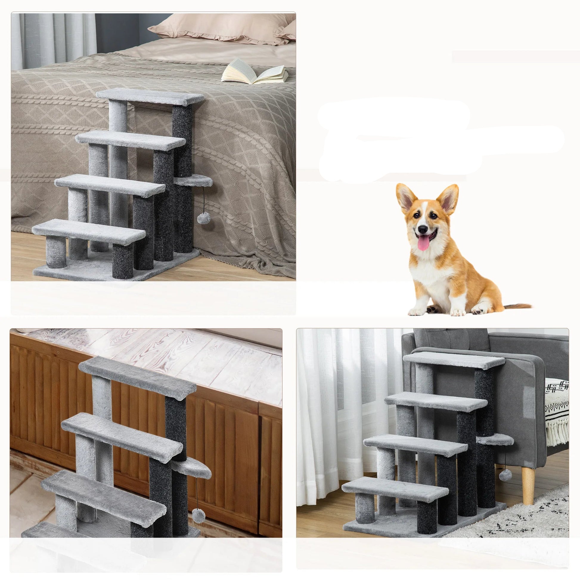 Grote kattenpaal – Voor klimmen, krabben en relaxen