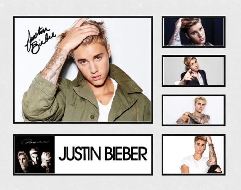 Grote poster voor boven het bed